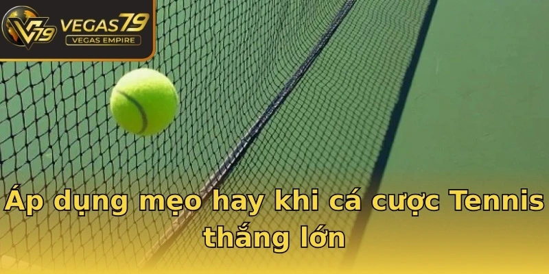 Áp dụng mẹo hay khi cá cược Tennis thắng lớn