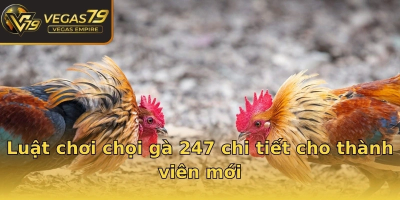 Luật chơi chọi gà 247 chi tiết cho thành viên mới