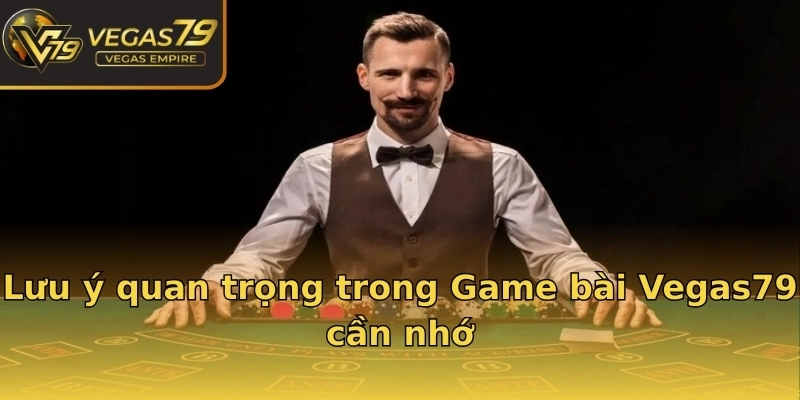 Lưu ý quan trọng trong Game bài Vegas79 cần nhớ