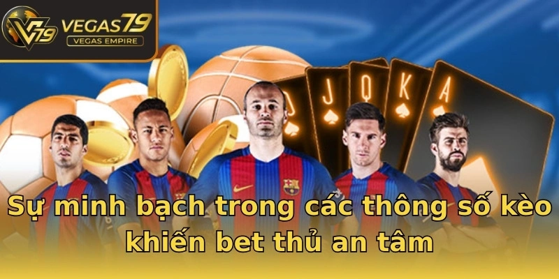 Sự minh bạch trong các thông số kèo khiến bet thủ an tâm